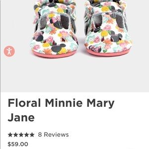 Freshly Picked Floral Minnie Mary Jane Moccasins